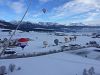 Ballonfahren in den Alpen im Lungau im Winter